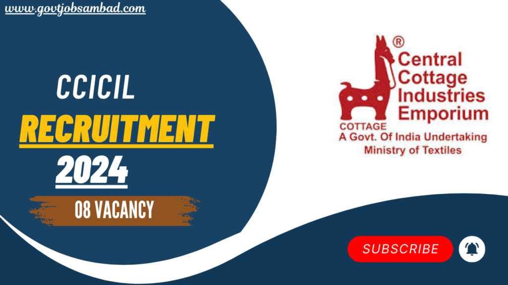 CCICIL Recruitment Various Manager Positions for Apply now